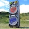 Befree Sound 12inch Double Subwoofer Portable Party Speaker with Dual Layer Reactive Party Lights BFS-9160 - alternate 4