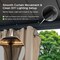 Sunjoy Kingston 20x12 Gazebo, Steel Hardtop Gazebo with Curtain and Netting - Woodgrain Aluminum Posts A1020436A000 - alternate 5
