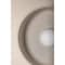 Mitzi The Lifestyled Co X Ray 1 Light Flush Mount 22.75 In. Aged Brass/ Ceramic Reactive White H778501-AGB/CRW - alternate 2