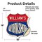 Signmission William's Workshop, 18 Inch X 18 Inch, Vinyl Decal SHI-D-18-489-WILLIAM - alternate 3