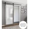 Sartodoors Slab 18x80 Planum 2102 Ginger Ash Use as Pocket Sliding Closet Bathroom Wood Core  Panel Finished PLANUM2102S-GA-18 - alternate 1