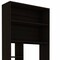 Homeroots 30" Black Computer Desk With Hutch 403828 - alternate 3