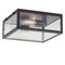 Jonathan Y Grayson 12" Metal/Glass LED Flush Mount, Oil Rubbed Bronze JYL9501B - alternate 1