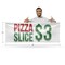 Signmission Pizza Slice $3, 36 Inch x 96 Inch, Vinyl Banner B-96-30807 - alternate 3