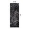 World Rug Gallery Abstract Marble Shag Runner Rug 2 ft 3 in x 8 ft Anthracite WR125ANTHRACITE2X8 - alternate 6