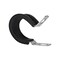Auveco 3/4in Steel Clamp with Neoprene Jacket, 10PK 20506 - alternate 1