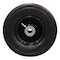 Antego Single 9x3.50-4 Flat Free Tire Assemblies for ExMark, 4.5in Hub with 3/4in Caged Roller Bearings A422503200951PU93504 - alternate 1