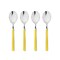 Mepra Fantasia Coffee Spoon Set - 4 Pcs. - Yellow 10G644407 - alternate 1