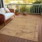 Homeroots 8' X 10' Beige And Taupe Aztec Washable Indoor Outdoor Area Rug 615539 - alternate 3