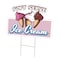 Signmission Soft Serve Ice Cream Die Cut Yard & Stake outdoor plastic window, 1216-Soft C-DC-1216-Soft Serve Ice Cream19 - alternate 1