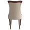 Leisuremod Novara Collection Modern Wooden Dining Chair in Light Taupe, 4PK NC20LTP4 - alternate 5