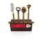 Picnic Time Family Of Brands NFL Kansas City Chiefs Sidecar 5-Piece Bar Tool Set, (Acacia Wood) 672-05-508-167-2 - alternate 1