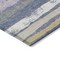 Homeroots 5' X 8' Purple Ivory And Beige Striped Washable Indoor Outdoor Area Rug 598921 - alternate 5