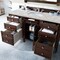 James Martin Vanities Brittany 60'' S Vanity, Burnished Mahogany w/ Victorian Sil Silestone Top w/ Wireless Charger 650-V60S-BNM-FVSL - alternate 5