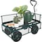 Pure Garden Garden Cart Rolling Wagon Cart w/ 650lb Capacity, All-Terrain Wheels Garden Carts & Wagons 50-LG1405 - alternate 4
