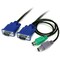 Startech.Com 6 ft 3-in-1 Ultra Thin PS/2 KVM Cable SVECON6 - alternate 1