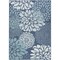 Homeroots 6' X 9' Navy Blue Floral Indoor Outdoor Area Rug 572888 - alternate 6