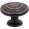 Designperfect 1-5/16 Diameter Round Cabinet Knob, Brushed Oil Rubbed Bronze DPA-R38KORB - alternate 1