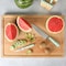 Martha Stewart Lockner 18 x 12 Inch Beech Wood Cutting Board with Juice Groove 138264.01R - alternate 3