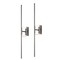 Jonathan Y Makena 28" Modern Minimalist Dimmable Integrated LED Metal Wall Sconce, Chrome, 2PK JYL7022A-SET2 - alternate 5