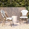 Flash Furniture White/Gray PE Rattan Stacking Paris Chair, 2PK 2-SDA-AD642001-F-WHGY-NAT-GG - alternate 8