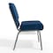 Flash Furniture Hercules Church Chair, Blue Back, 21-1/4 in W 25" L 33" H, Fabric Seat FD-CH0221-4-SV-NB24-BAS-GG - alternate 3