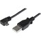 Startech.Com 2m 6 ft Right Angle Micro-USB Charge and Sync Cable M/M - USB 2.0 A to Micro USB - 24 AWG USBAUB2MRA - alternate 1