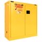 Securall Paint Storage Cabinet, 40 Gallon, 3 Shelves, 43 in W x 46 in H x 18 in D, Red P340 - alternate 2