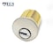 Ecs Hardware Durable Premium Key Controlled Mortise Cylinder, 1-1/4 in US26D Satin Chrome ECSH-HMC03-26D - alternate 2