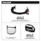 Milwaukee Tool BOLT Full Face Shield - Metal Mesh (Compatible with Milwaukee Safety Helmets & Hard Hats) 48-73-1430 - alternate 3