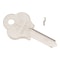 Kaba Ilco Pado Blank Key Silver 1528R - alternate 2