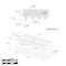 Taiki Taiki 3 Piece 6" 1.5mm X 60 Degree Tall 60mm Steel Soft Jaw Set 3900-5656 - alternate 2