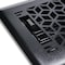 Sierra Grates 4 in. H X 12 in. W Powder Coat Steel, Textured Black Floor Register VEC412-BLK - alternate 3