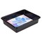 Storex Flat Storage Tray, Black, 5PK 62516U05C - alternate 2