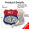 Signmission Wes's Workshop, 4 inch X 4 inch, Vinyl Decal, 5PK SHI-D-5PACK-4-489-WES - alternate 3