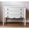 Homeroots 34" White Solid and Manufactured Wood Three Drawer Standard Chest 389803 - alternate 4