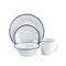 Martha Stewart Fine Ceramic 16 piece Dinnerware Set in White 127298.16 - alternate 4
