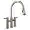 Blanco Empressa Bridge Pull-Down 1.5 GPM, Satin Platinum 443273 - alternate 1