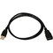 Monoprice 3ft USB 2.0 A Male to A Female Extension 28/24AWG Cable (Gold Plated) 5432 - alternate 1