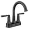 Delta Saylor Two Handle Centerset Bathroom Faucet 2535-BLMPU-DST - alternate 5