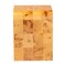 Bali & Pari Revelle Modern and Contemporary Natural Light Mappa Real Burl Wood End Table 249-13930-ZORO - alternate 3