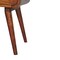 Homeroots 19" Brown Solid Wood Square One Drawer Nightstand 651573 - alternate 7