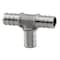 Boshart Industries 1/2 in. PEX in. X 1/2 in. D PEX in. Stainless Steel Tee PE-PS-T05 - alternate 2