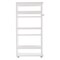 Alaterre Furniture 3 Tier Slim Rolling Storage Cart Narrow Rolling Cart with Handle and Wheels LHKIT-001 - alternate 1