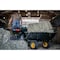 Polar Trailer Heavy Duty Lawn and Garden 1300 lb. 15 Cubic Foot Lawn Mower ATV Utility Trailer LG1300, Black 12816 - alternate 4
