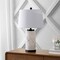 Jonathan Y Eliza 25.5" Contemporary Modern Alabaster Column LED Table Lamp with Nightlight Base, White/Black JYL6203B - alternate 5