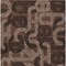 Homeroots 8' X 10' Chocolate And Beige Geometric Washable Indoor Outdoor Area Rug 614038 - alternate 5