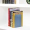Acrimet Steel Metal Bookends for Shelves, Heavy Duty, for Large books, Light Blue, 2PK 292.2 - alternate 5