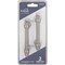 Hardware Resources KasaWare 4 Overall Length Beveled Edge Satin Nickel Bar Pull, 2PK K2083SN-2 - alternate 2