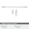 Amerock Carrione 10-1/16 inch 256mm Center-to-Center Marble White/Satin Nickel Cabinet Pull BP36664MWG10 - alternate 2